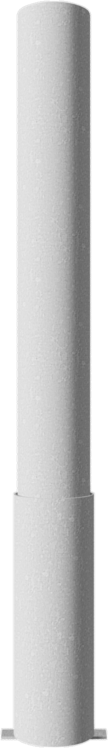 Schake Stahlrohrpoller H Ø 152 mm verzinkt - 1,50 m