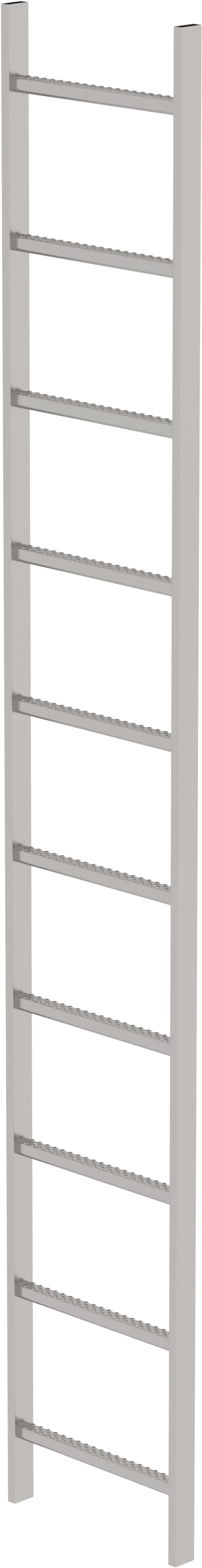 Günzburger Schachtleiter Edelstahl - Lichte Weite 400 mm - 10 Sprossen