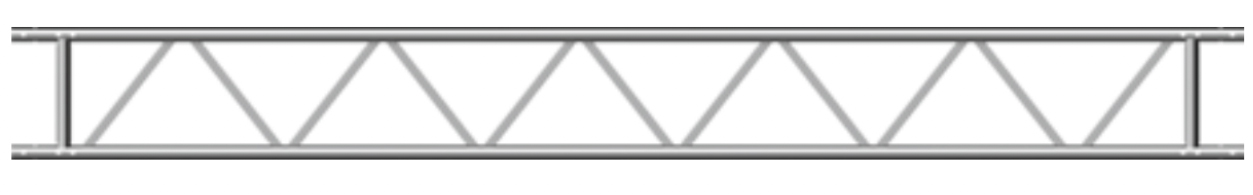 Layher Blitz Stahl-Gitterträger LW 5,14 m