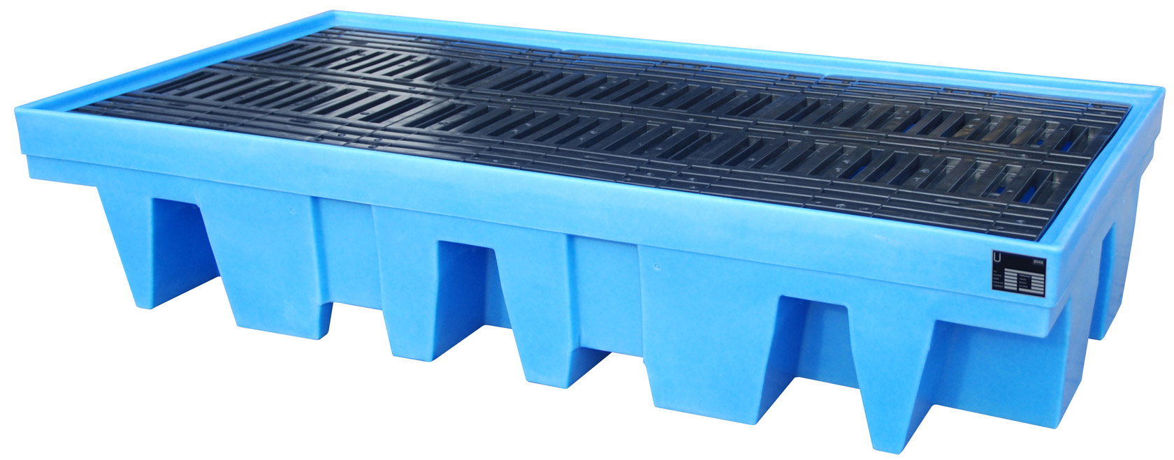 Bauer PE-Auffangwanne Polyethylen WP-PE 8|11 Kunststoffwanne für IBC und Fässer - Gefahrstoffwanne mit 1000 Liter Auffangvolumen (BA-4520-18-0000-0) Bild-01