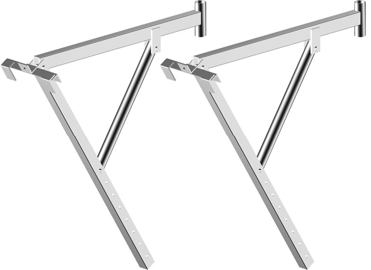 Layher Dachständer Alu Set hawego Dachbock - Belastung 1000 kg (LB-7038.001-H) Bild-01