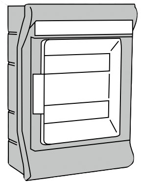 FLADAFI Sicherungskasten IP 44 für Container IC Pro | IC Pro Kombi | MC | MC Kombi | MC XL | MC XXL | Rolladenbox RB Notwendig für Container mit mehreren getrennten Stromkreisen - nur in Verbindung mit einem FLADAFI-Container bestellbar (SB-C-F3309) Bild-