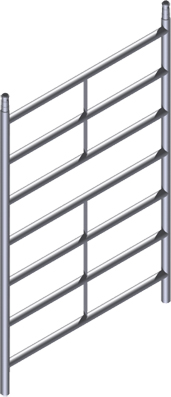 ZARGES Fahrgerüst Aufsteckrahmen 2,00 x 1,35 m