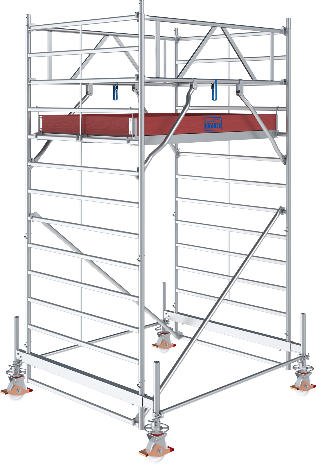 Rollgerüst Krause Stabilo Serie 500 - 1,50x2,00m - AH 4,50m