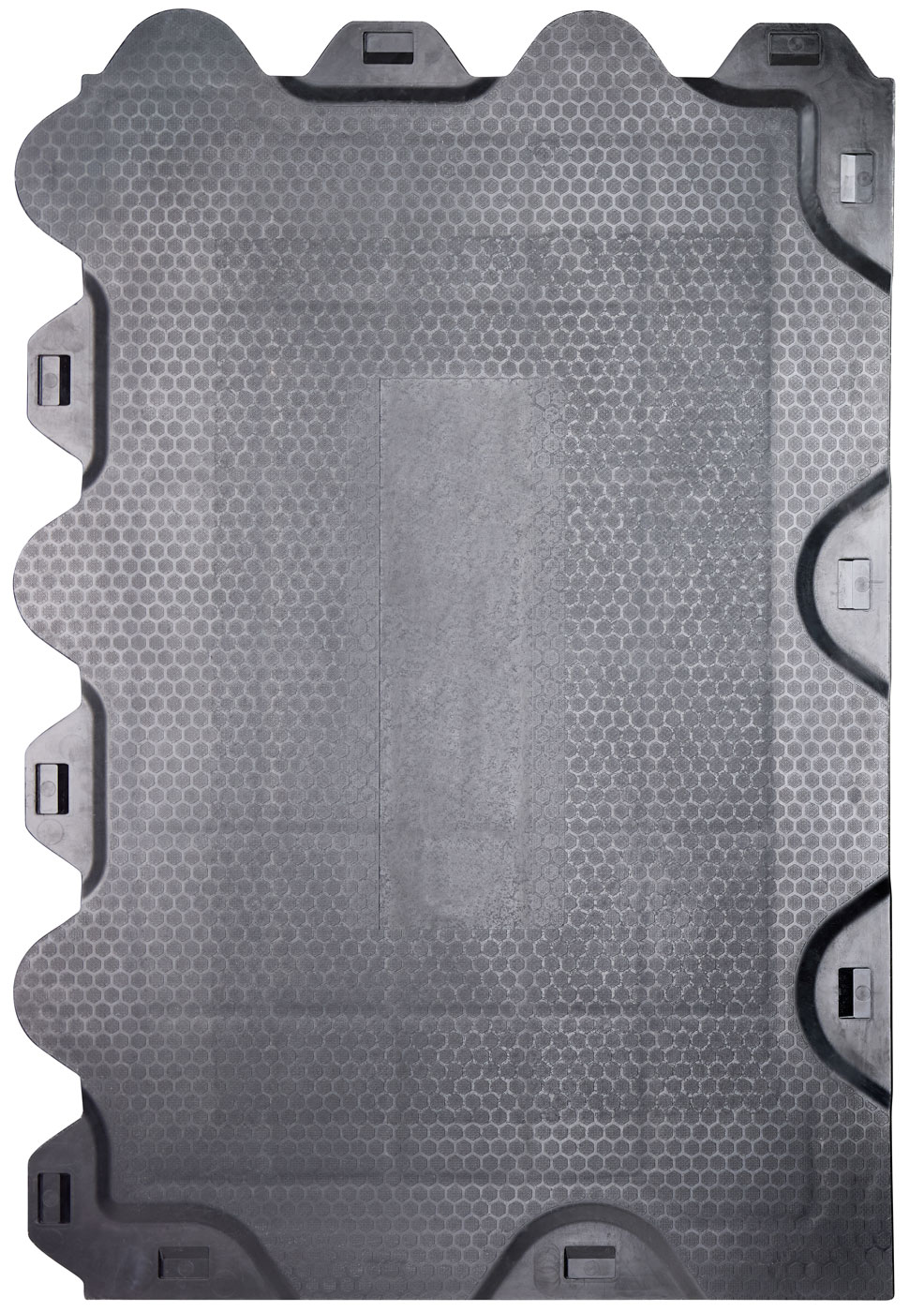 clickPROtec Bodenschutzplatte light 1200 x 800 x 5 mm Fahrplatte belastbar bis 25,0 t - Bodenplatte mit Klick-System und rutschhemmender Oberfläche (HW-LB20015S050000) Bild-01