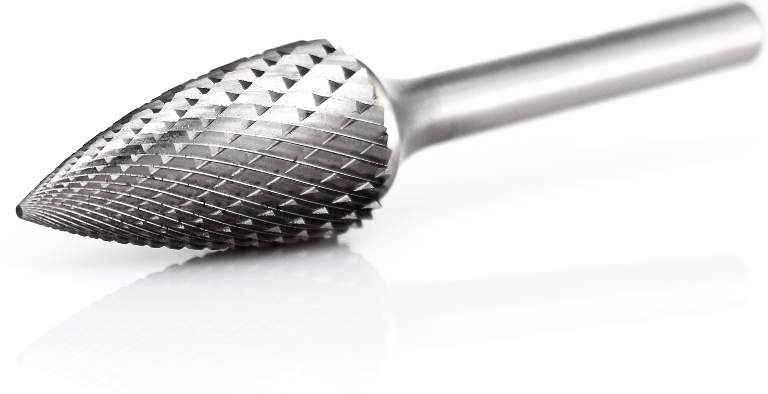 procut Hartmetallfrässtift Geschossform SPG G61530-6 Schaft-∅ 6 mm - Kopf-∅ 15 mm - Kreuzverzahnung (PC-G61530-6) Bild-01