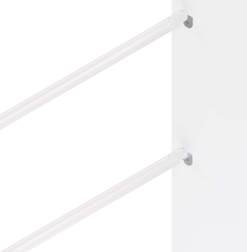 Hymer HYGHTS Geländersystem Geländerrohr-Wandbefestigung Set Wandbefestigung Alu - 2 Stück (HY-30510109) Bild-01