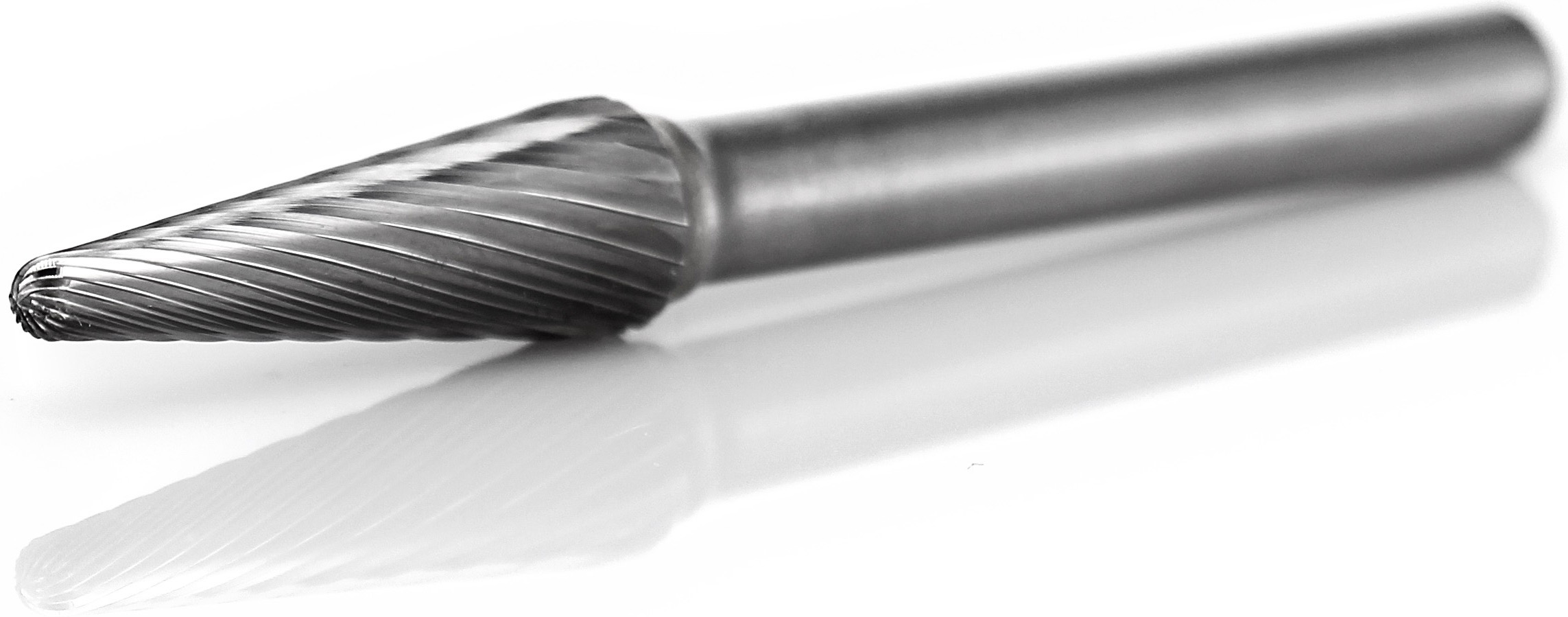 procut Hartmetallfrässtift Rundkegelform KEL L30512-2 Schaft-∅ 3 mm - Kopf-∅ 5 mm - Standardverzahnung (PC-L30512-2) Bild-01