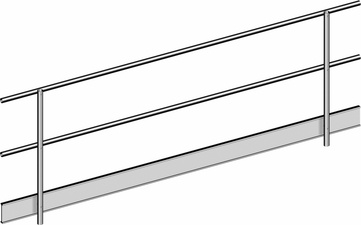 Layher Alusteg Doppelgeländer 3,00 m