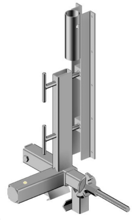 Layher Abschalzwinge H20 Vario Flex Schalungszwinge für Holz-Schalungsträger (LB-7011.020) Bild-01