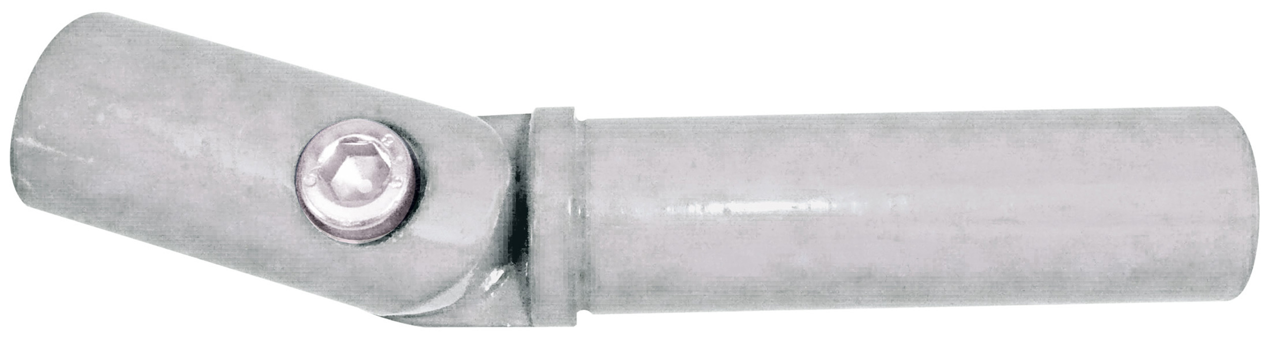 Schake Schutzgeländer Alu-Gelenkstück Ø 33,7 mm verzinkt