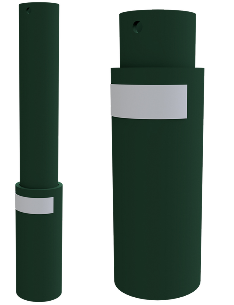 Schake S-Base System - Verlängerungsstab S-Base Verlängerung für Höhenausgleich - in verschiedenen Ausführungen (SK-C-S1S-BASE-F1VB) Bild-01