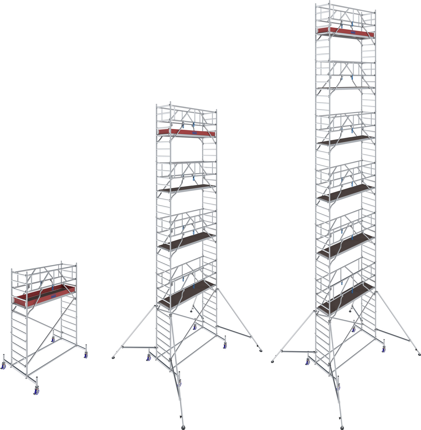 Rollgerüst Krause Stabilo Serie 10 Alu 0,75x2,50m