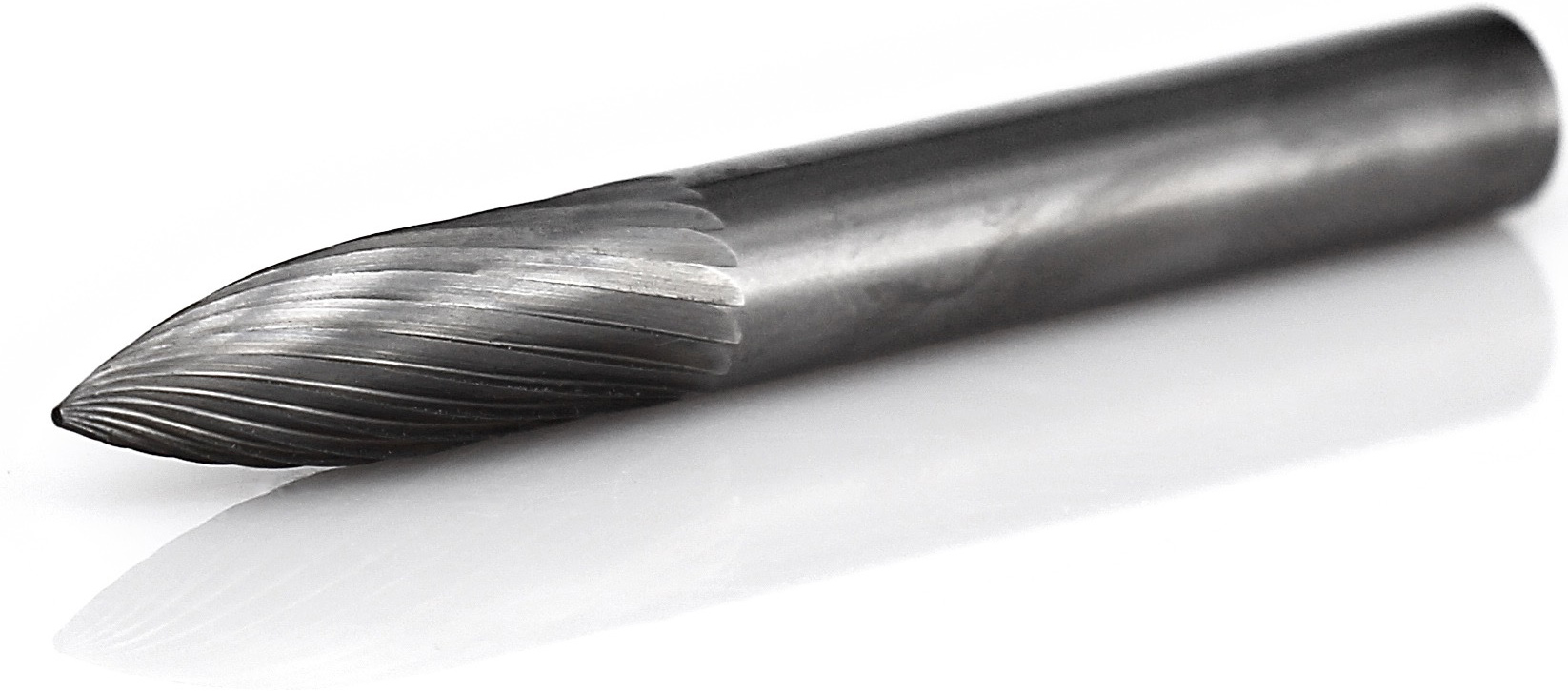 procut Hartmetallfrässtift Geschossform SPG G60618-2 Schaft-∅ 6 mm - Kopf-∅ 6 mm - Standardverzahnung (PC-G60618-2) Bild-01