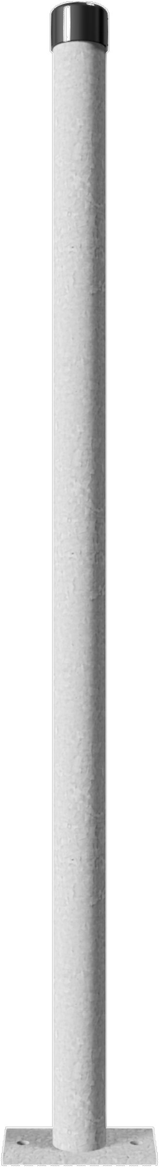 Schake Absperrpfosten OD Ø 42 mm ohne Öse verzinkt