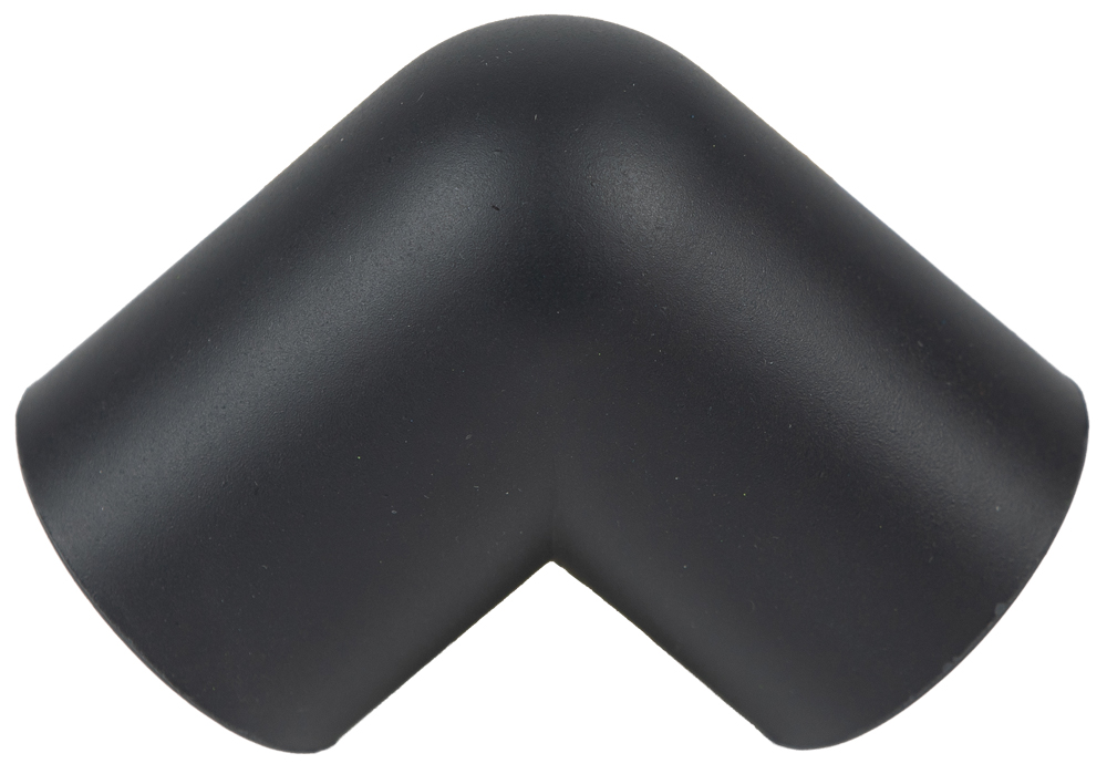 Knuffi Schutzprofil Schutzecken Typ A2D anthrazit PU Schutzecken 90° Verbindung für Warnprofile aus Polyurethan - Eckschutz mit selbstklebenden Kanten (SM-PEA-10901) Bild-01