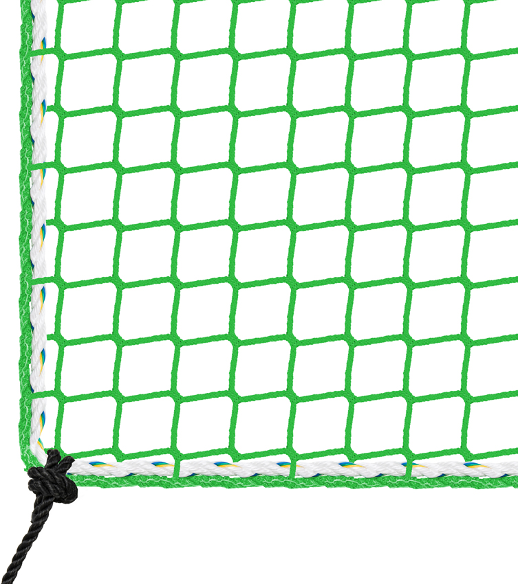 Huck Auffangnetz mit Aufhängeseilen 6,00 x 10,00 m grün