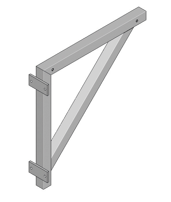 euroline Dreieckkonsole 800 mm