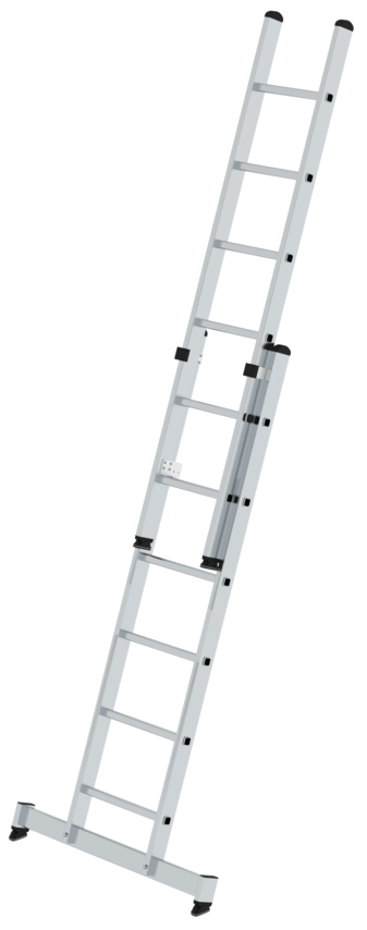 Günzburger Schiebeleiter nivello Alu 2-teilig 2x6 Sprossen Günzburger Schiebeleitern (GB-20406) Bild-02