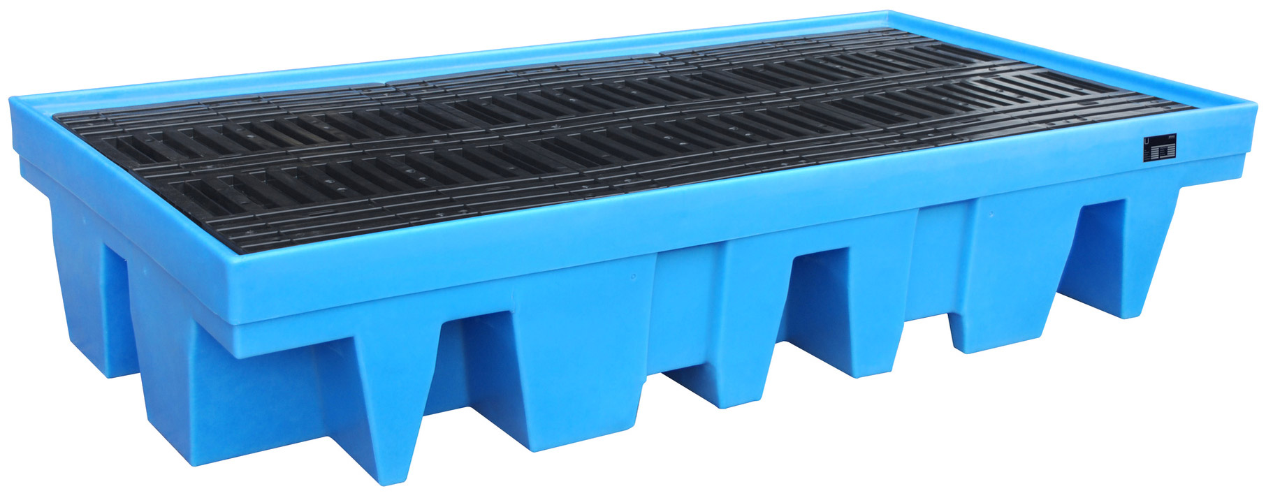 Bauer PE-Auffangwanne Polyethylen WP-PE 2|11 Kunststoffwanne für IBC - Gefahrstoffwanne mit 1000 Liter Auffangvolumen (BA-4520-22-0000-0) Bild-01