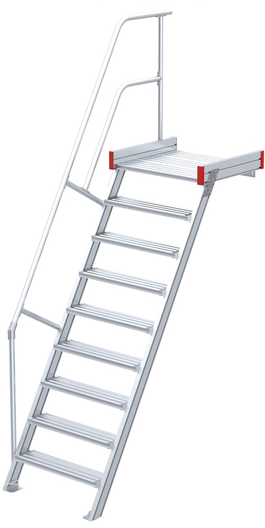 euroline Podesttreppe 60° 9 Stufen - 800 mm