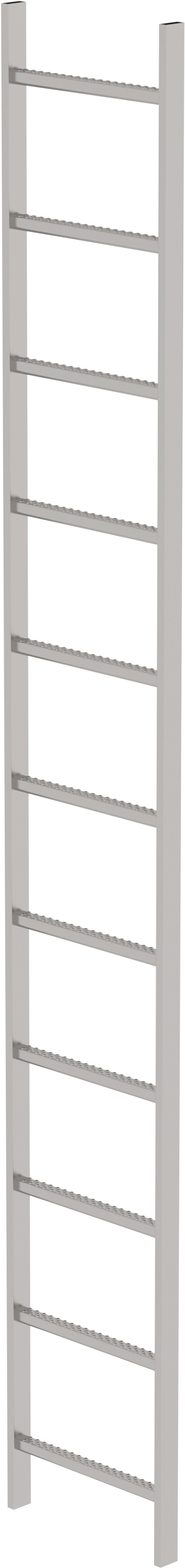 Günzburger Schachtleiter Edelstahl - Lichte Weite 400 mm - 11 Sprossen