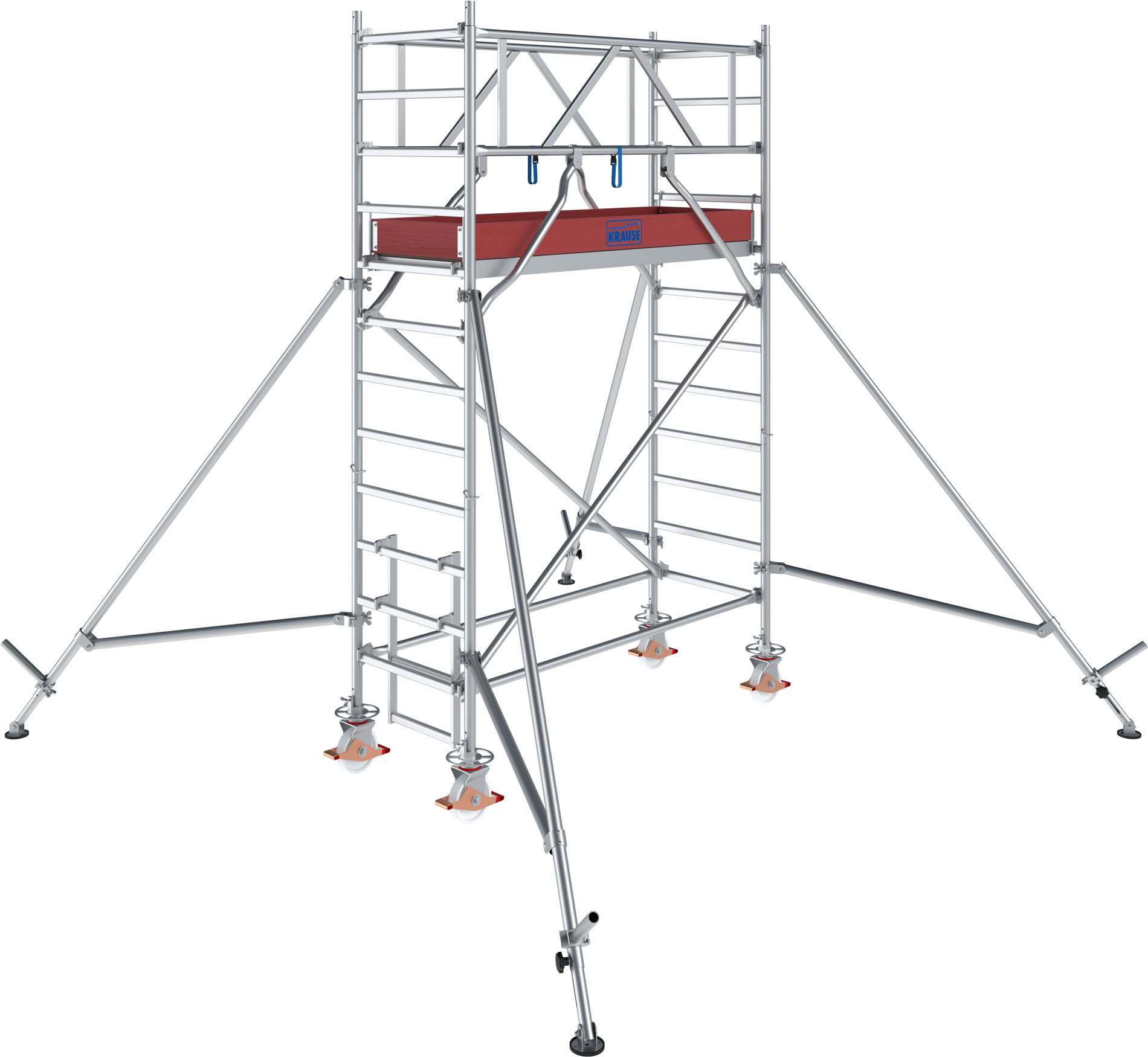 Rollgerüst Krause Stabilo Serie 1000 - 0,75x2,00m - AH 4,30m