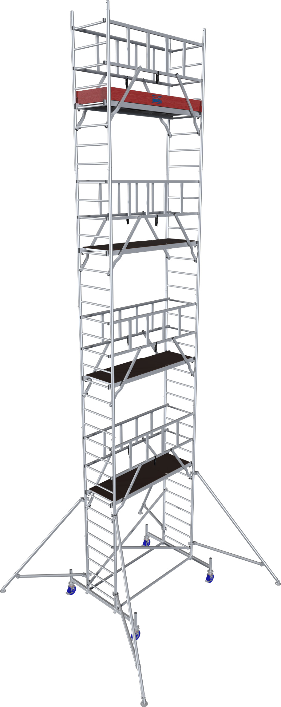 Rollgerüst Krause Monto ProTec 0,70x2,00m - AH 10,30m