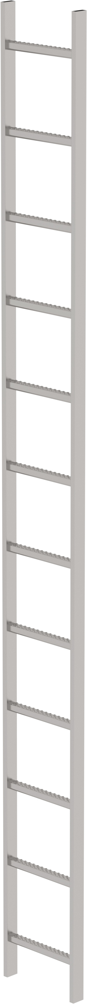 Günzburger Schachtleiter Edelstahl - Lichte Weite 300 mm - 12 Sprossen