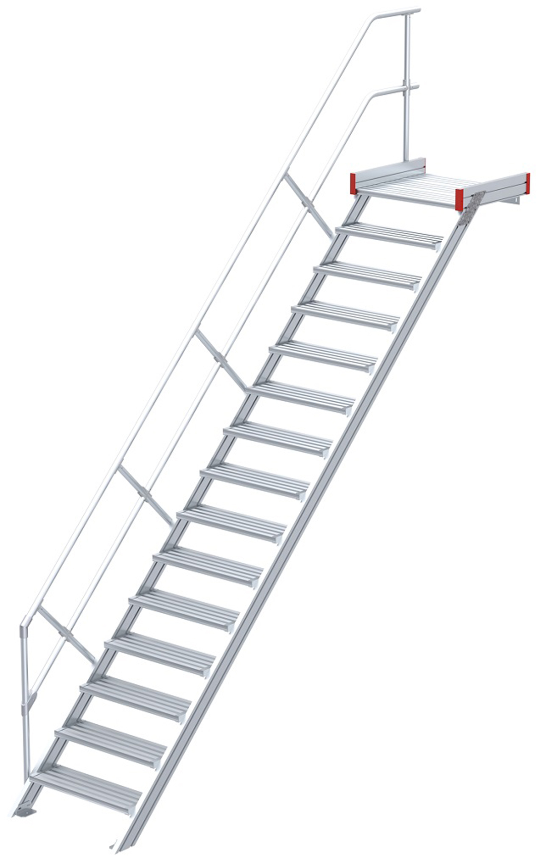 euroline Podesttreppe 45° 15 Stufen - 800 mm