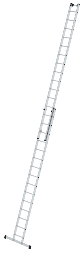 Günzburger Schiebeleiter Alu 2-teilig 2x15 Sprossen