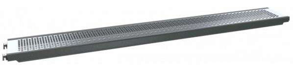 Schake Stahl-Gerüstbohle 2,50 x 0,32 m Stahlboden 32 cm breit für Steigtritt und Faltgerüstbock - verschiedene Längen (SK-103225) Bild-01