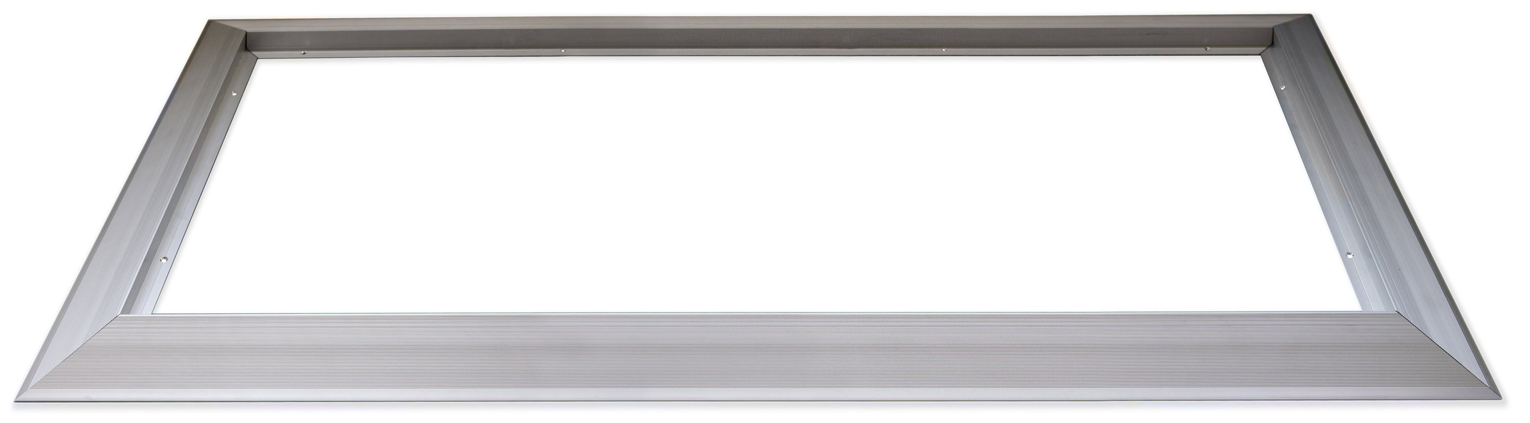 Miltex Schrägrahmen Eazycare Wave Aluminium - 985 x 585 mm Abgeschrägter Rahmen Alu für Eazycare Wave Matte zur losen Verlegung (MT-38330) Bild-01