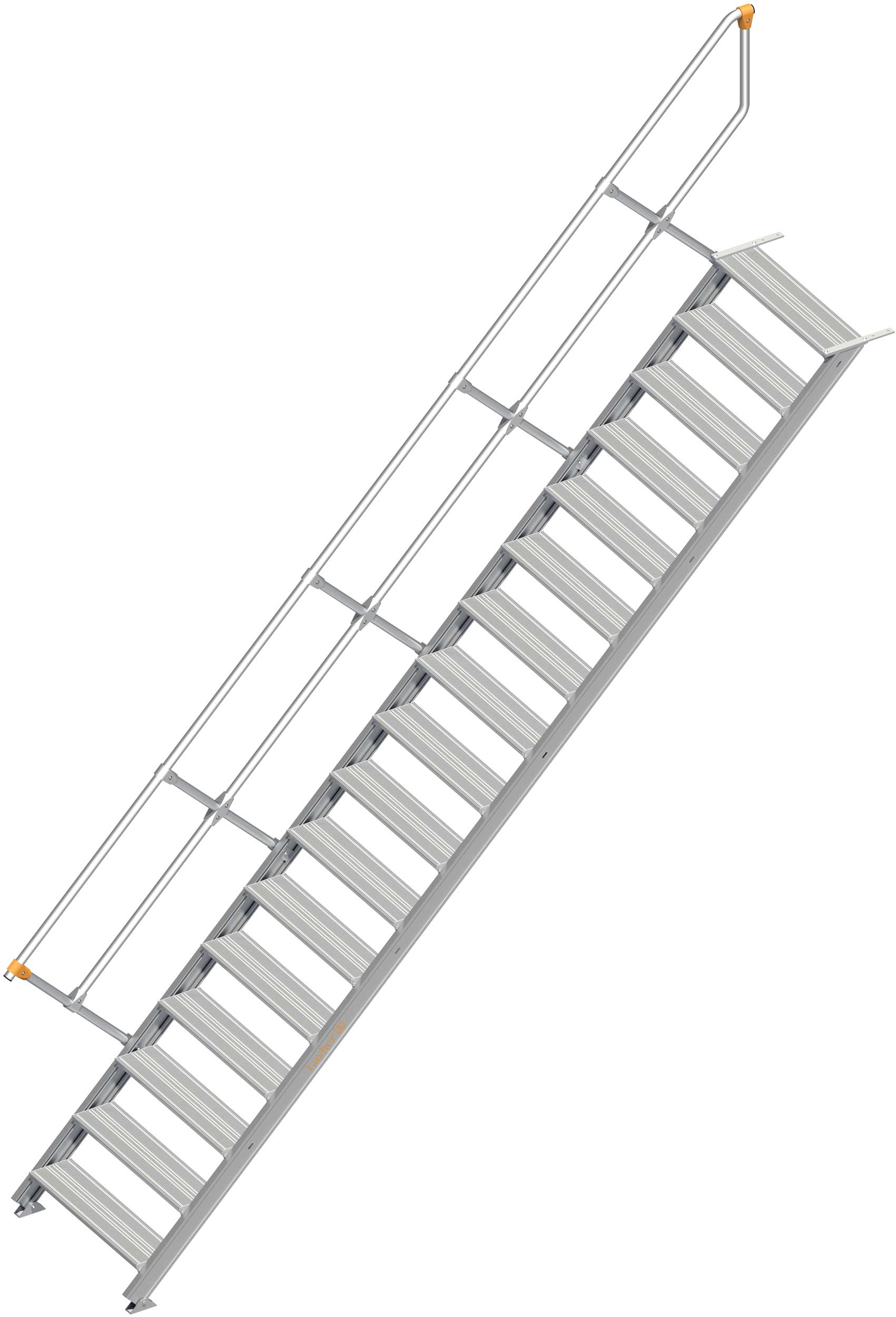 Layher Treppe 45° SG 17 Stufen - 800 mm breit