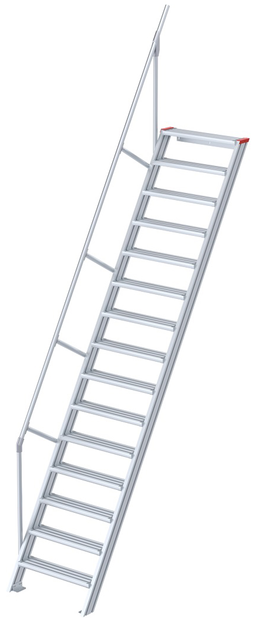 euroline Alu-Treppe 60° 15 Stufen - 1000 mm