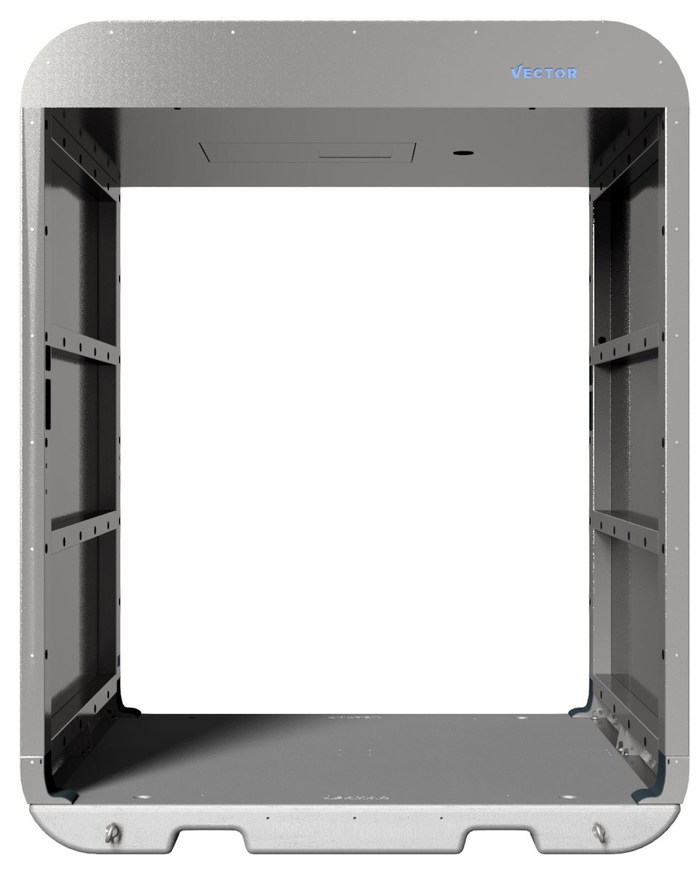 Schake Vector V-Guard verzinkt Schutztunnelelement mobil mit Plattform - Stahl verzinkt (SK-VPTU21VOO0069) Bild-01