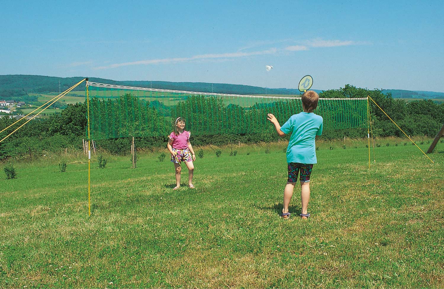 Huck Garten-Tennisnetz Einsteiger - Netzgröße 6,00 x 0,80 m