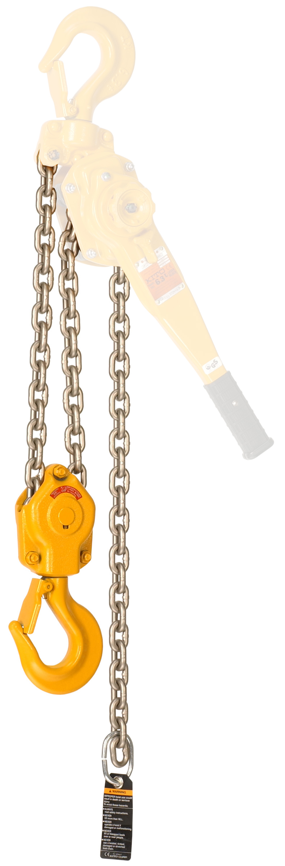 KITO Mehrhub Lastkette für Hebelzug LB063 - Mehrpreis je Meter