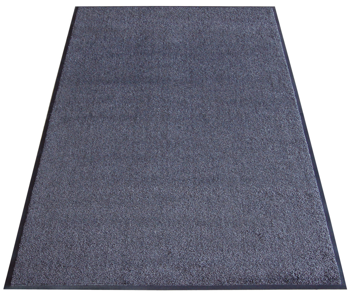 Miltex Schmutzfangmatte Eazycare Wash anthrazit - 2400 x 1150 x 8 mm Schmutzmatte Gummi-Econyl für den Innenbereich | Feinschmutz und Nässeaufnahme - Schmutzfangläufer fertig konfiguriert (MT-24045) Bild-01