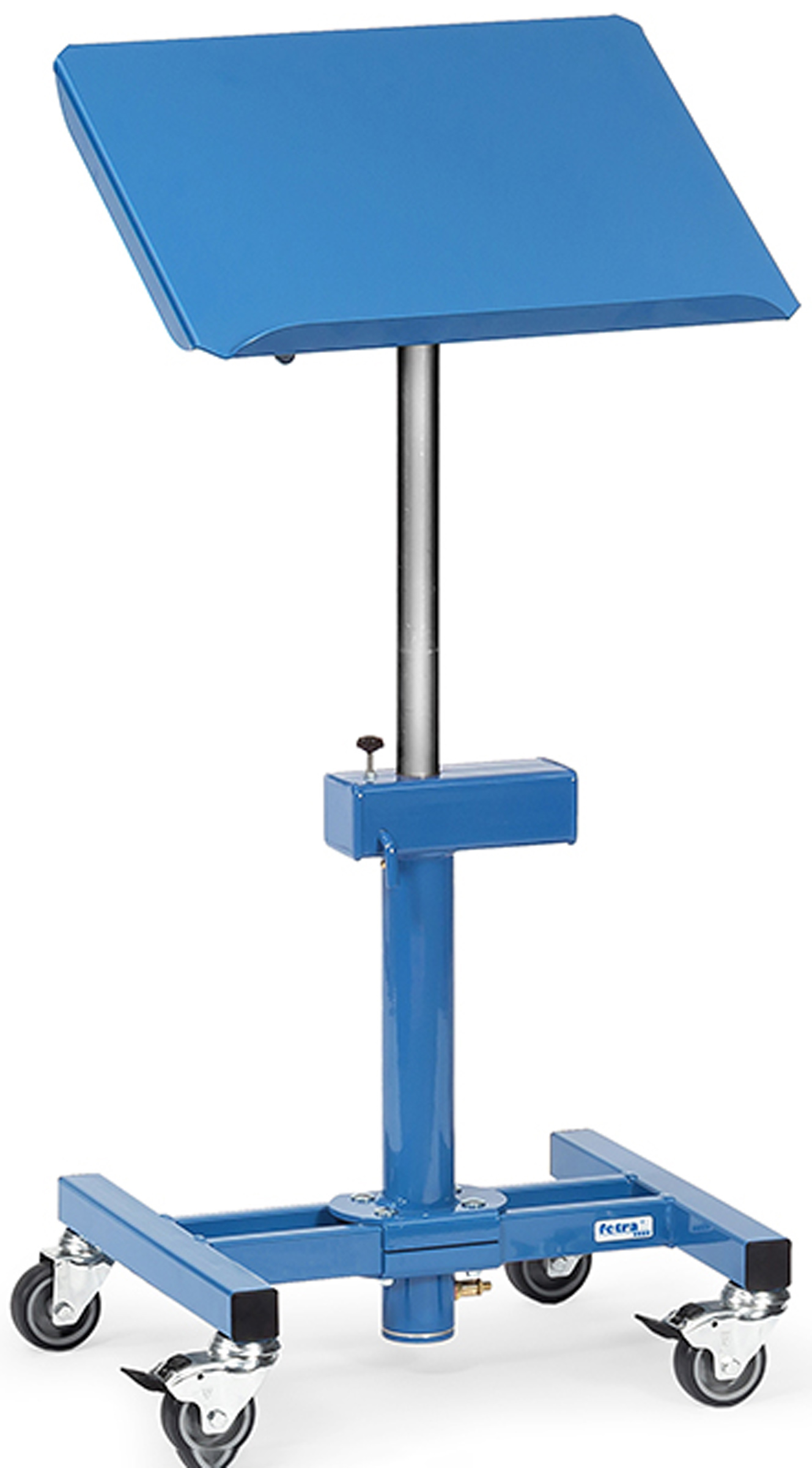 fetra Materialständer mit neigbarer Plattform 510 x 410 mm - höhenverstellbar 720 - 1070 mm
