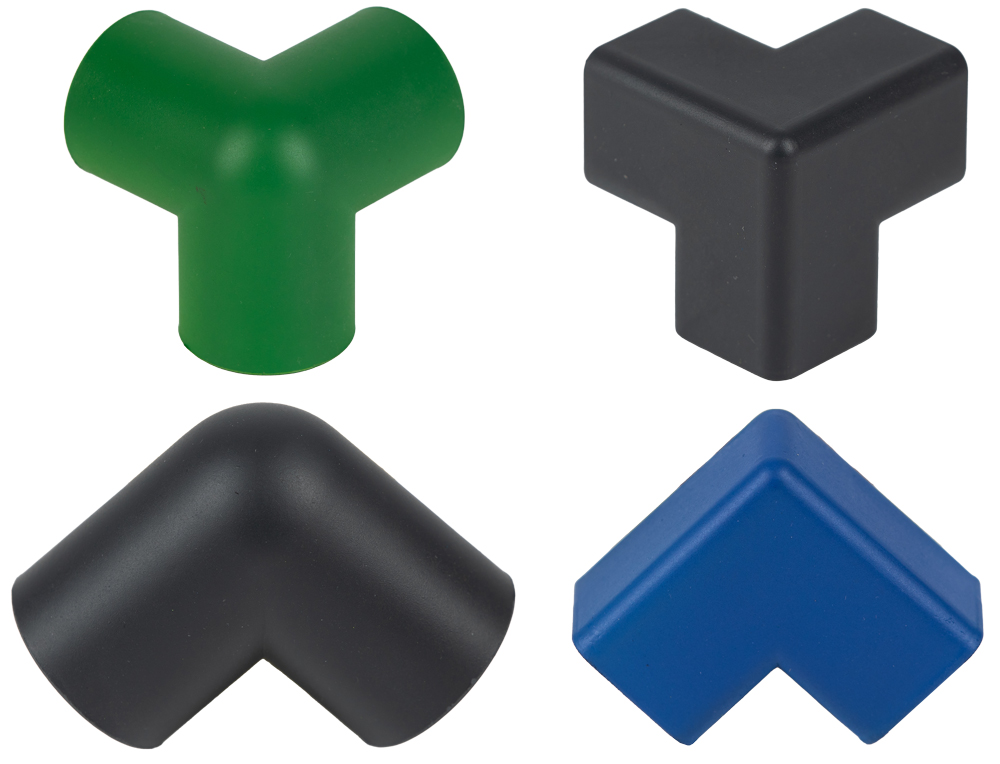 Knuffi Schutzprofil Schutzecken Schutzecken für Warnprofile aus Polyurethan - verschiedenen Ausführungen (SM-C-PEA-10810) Bild-01