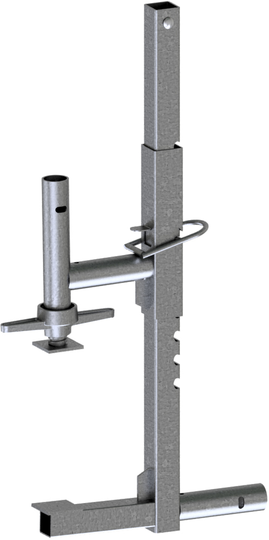 Schake Multi-Sicherungszwinge Brüstungsklammer für vertikale und horizontale Absturzsicherung (SK-11191) Bild-01
