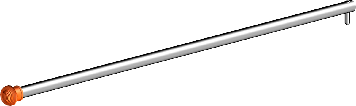 Layher Fahrgerüst Alu-Uni-Abstandsrohr 1,80 m
