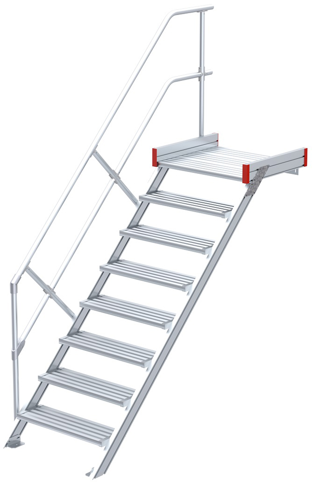 euroline Podesttreppe 45° 8 Stufen - 800 mm