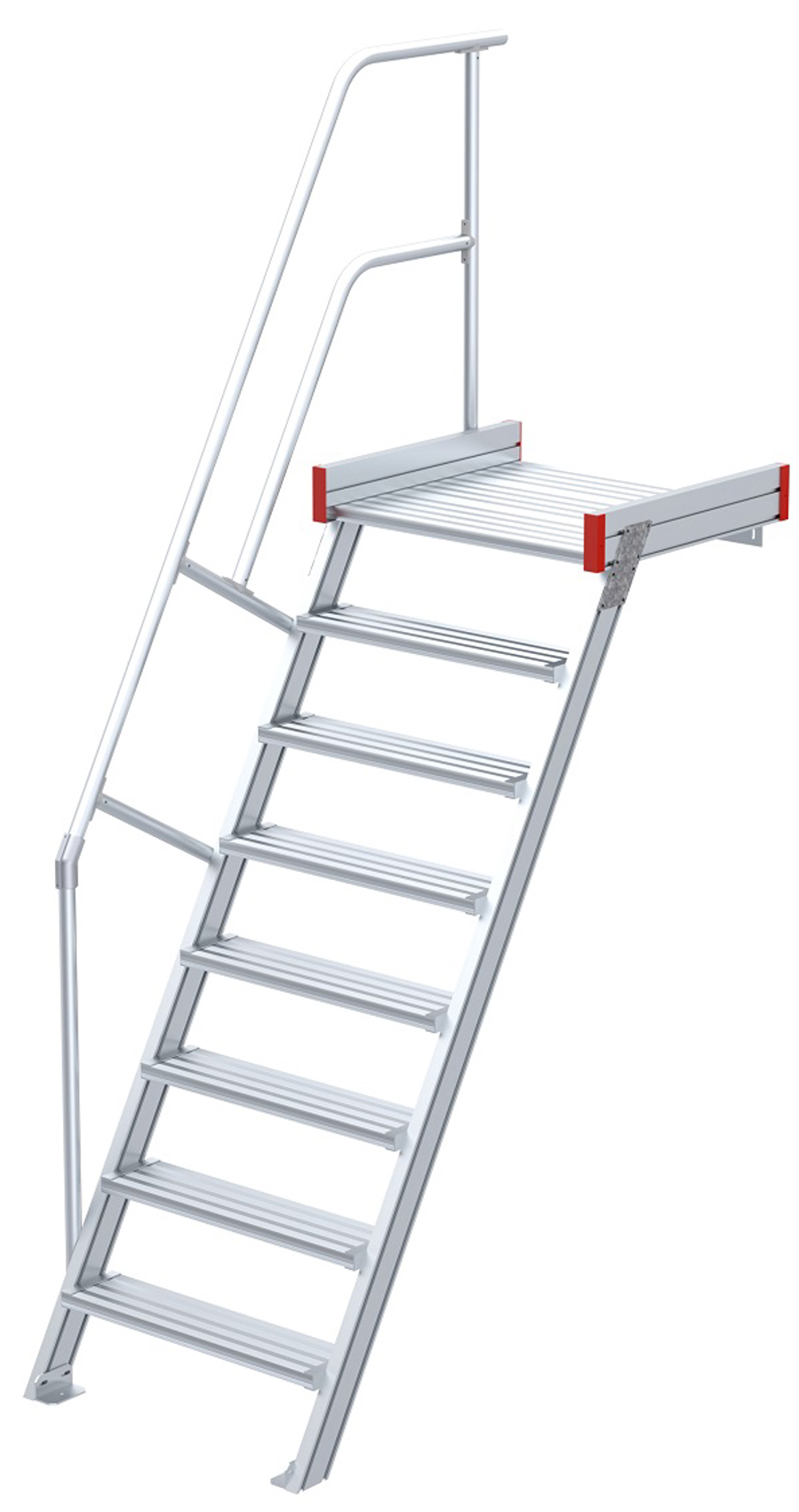 euroline Podesttreppe 60° 8 Stufen - 800 mm