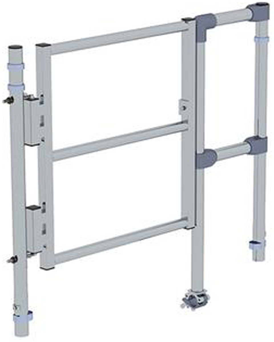 Günzburger Fahrgerüst Alu Sicherungstüre stirnseitig - 1,35 m