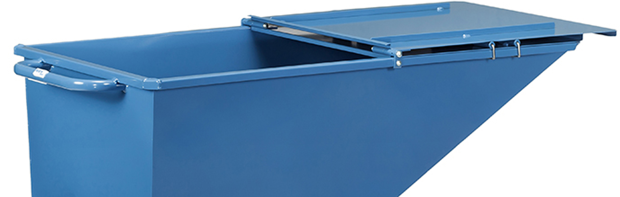 Fetra Deckel für Muldenkipper blau 47D1 - 250 Liter
