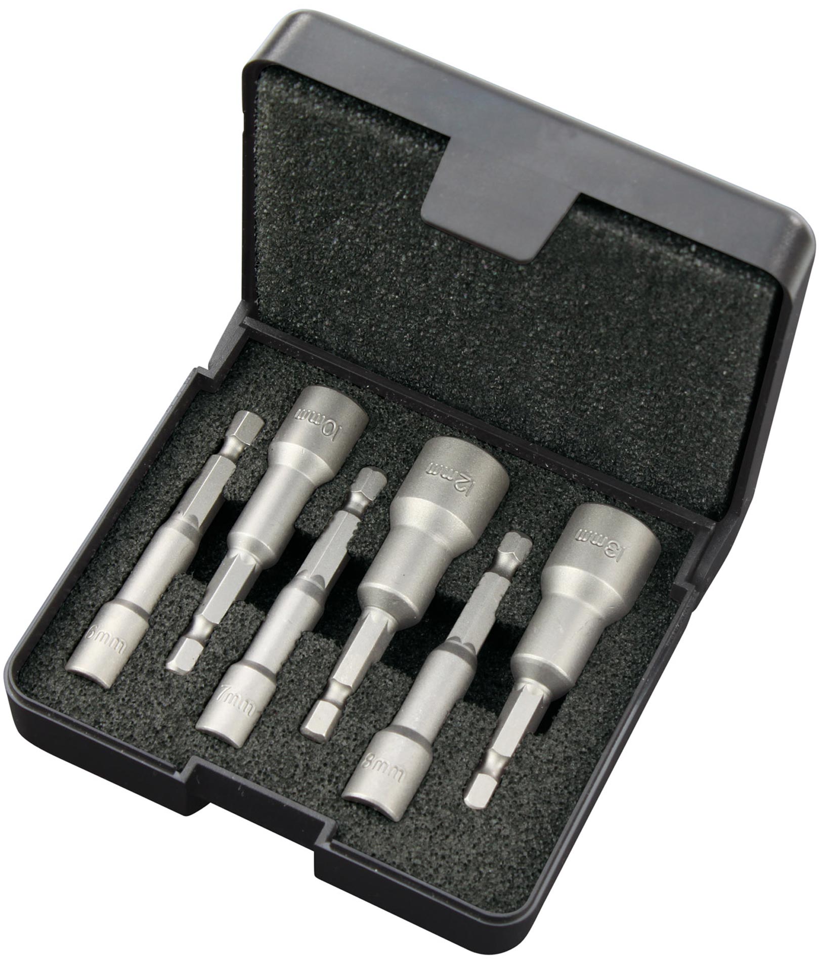 Felo Steckschlüsselbitsatz 6-teilig E 6,3 mit Magnet SW 6,0 - 13,0 mm Steckschlüssel Bit Set metrisch 1|4 Zoll (FL-03996106) Bild-01