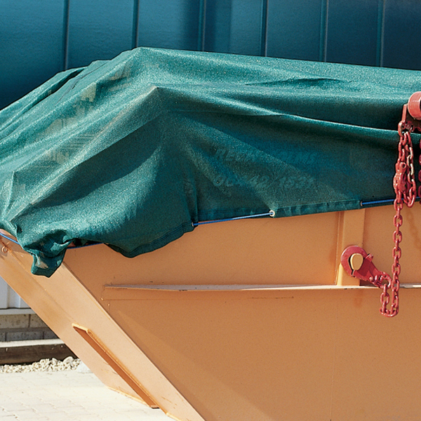 Huck Schwere Containerplane 550 g|m² - 3,15 x 7,00 m grün