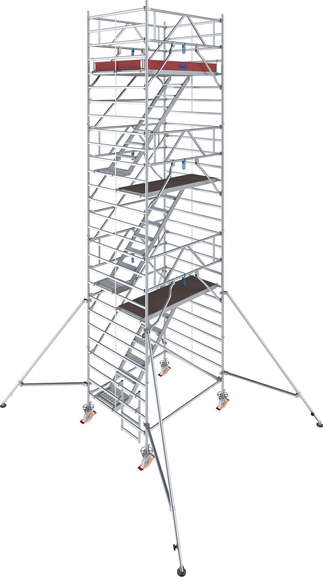 Fahrgerüst Krause Treppengerüst Stabilo Serie 5500 - 1,50x2,00m - AH 8,30m